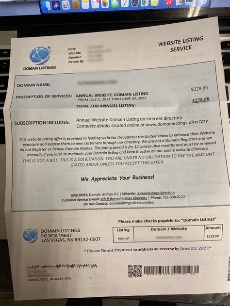 Beware Of Scam Letters