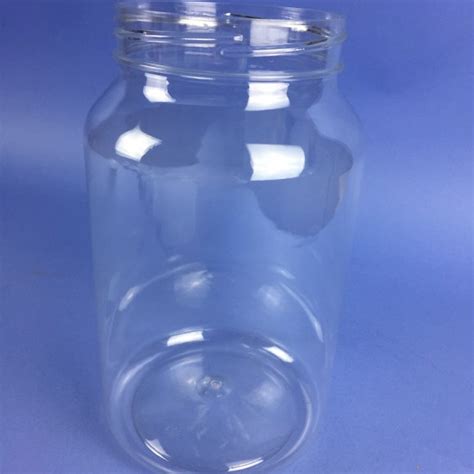 Pet Jars Clear Plastic Jars Plastic Square Jars Round Plastic