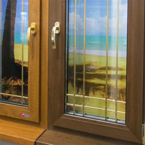 Пластиковые окна золотой орех (54 фото)