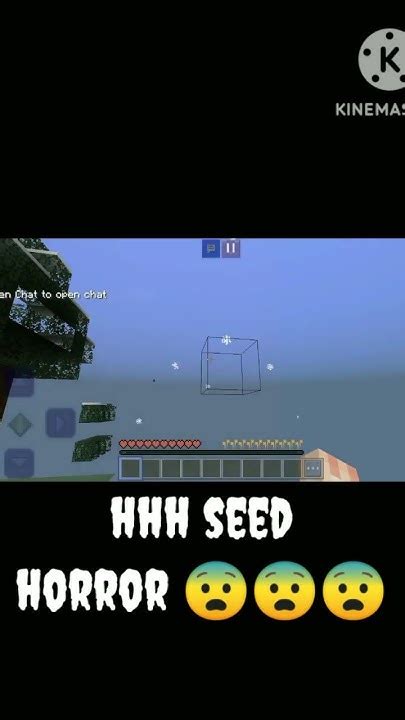 Horror Seed In Minecraft Youtube