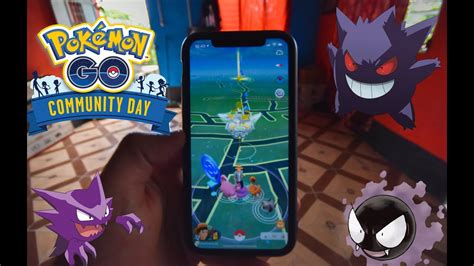 Community Day Gastly en Pokemon GO- Shiny desde (CASA) - YouTube