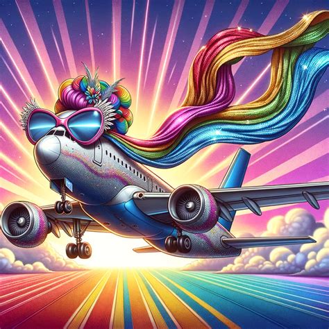 Enola Gay Aircraft Illustration With Fabulous Twist AI Art Generator