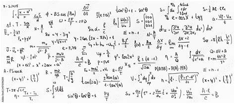 mathematical formulas calculations numbers equations  calculations