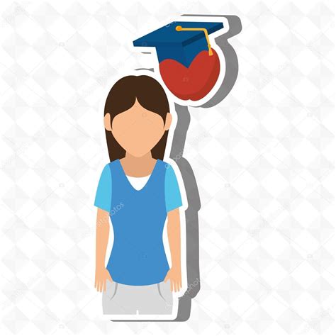 Student Avatar Design Stock Vector By ©yupiramos 111485598