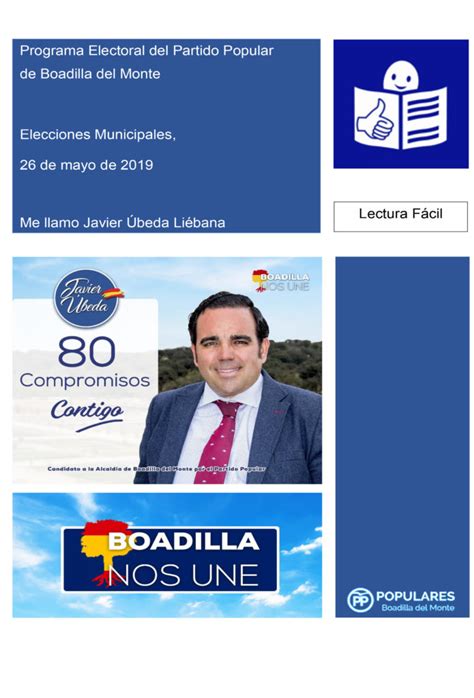 Programa Partido Popular Boadilla Del Monte Mi Voto Cuenta