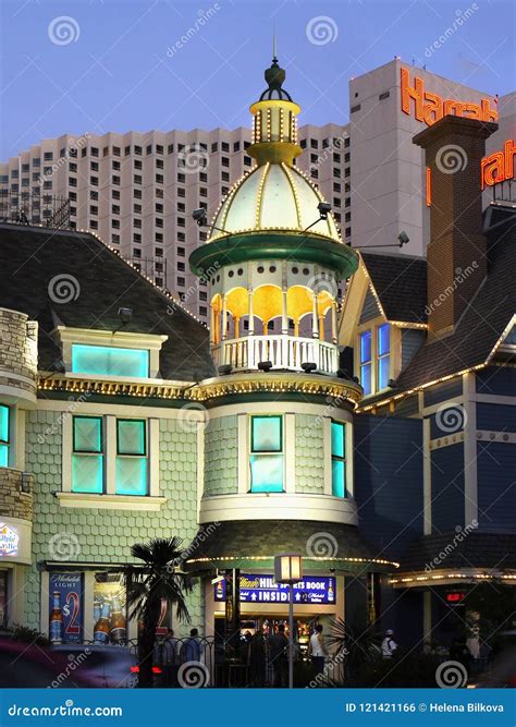 Las Vegas Strip, Boulevard Night, Neon Lights Editorial Photo - Image