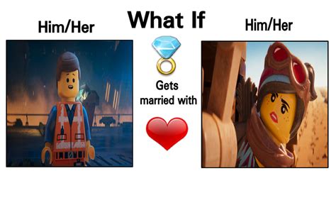 What If Emmet Brickowski Marries Wyldstyle By Geononnyjenny On Deviantart