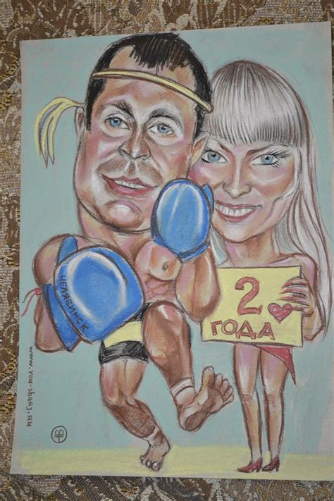 Шарж на заказ по фотографии в Ижевске