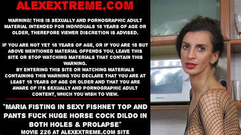 Maria Fisting Huge Dildo In Both Holes Prolapse Thisvid