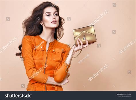 Glamour Beautiful Sexy Brunette Women Looks Stock Photo Shutterstock