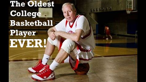 The Oldest College Basketball Player Ever!