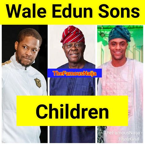 Wale Edun Biography, Age, Pictures, Wife, Children, Net Worth, Religion