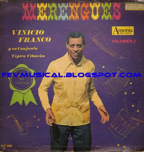 FEV MUSICAL 1960 s Vinicio Franco Su Conjunto Tipico Cibaeño