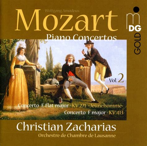 Christian Zacharias W A Mozart Piano Concertos Vol Mch Sacd