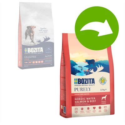 Bozita Dog Purely Adult Large Grain Free Lachs & Rind kaufen | zooplus