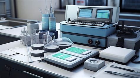 Premium Photo | An image of medical testing equipment and diagnostics