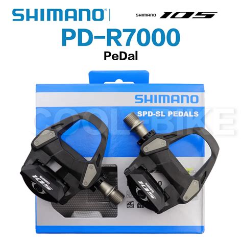 Педали Shimano 105 PD R7000 для дорожного велосипеда, углеродные ...