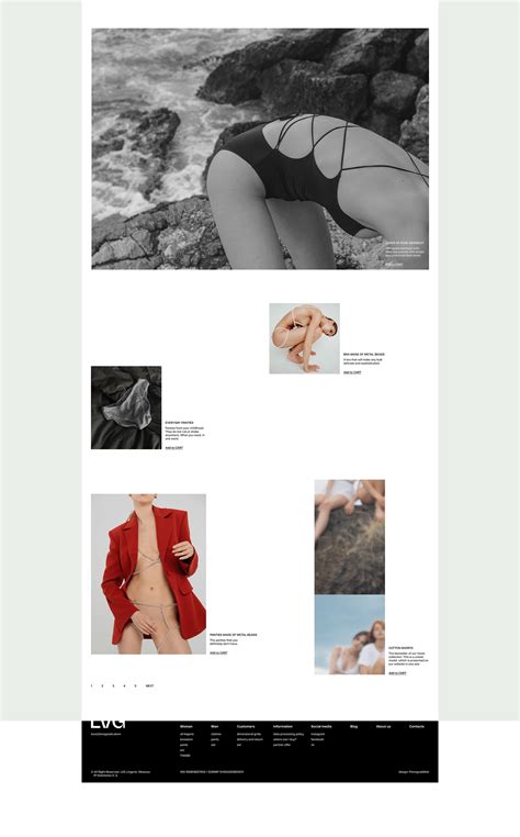 LVG lingerie store redesign concept on Behance