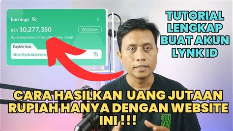 tutorial lengkap buat akun lynk id bagi pemula   menit bisa