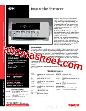 6514 Datasheet(PDF) - TEKTRONIX, INC.