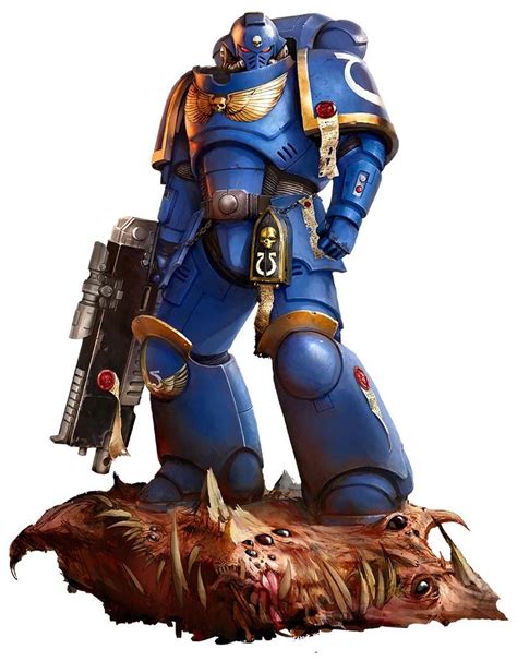 Отряд Ультима 9 Боевое Крещение Ultramarines Ультрамарины Primaris Space Marine