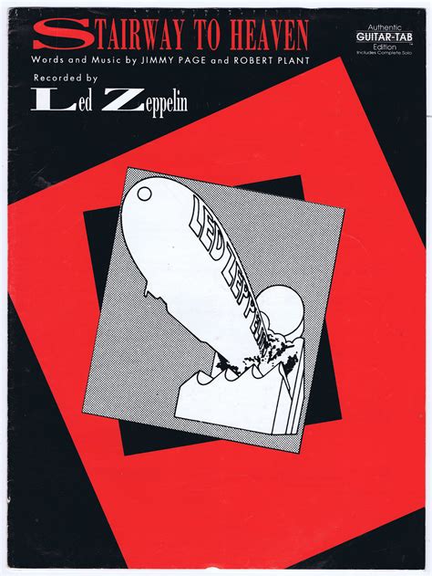 A Book Sorter's Discoveries — Stairway to Heaven sheet music by Jimmy