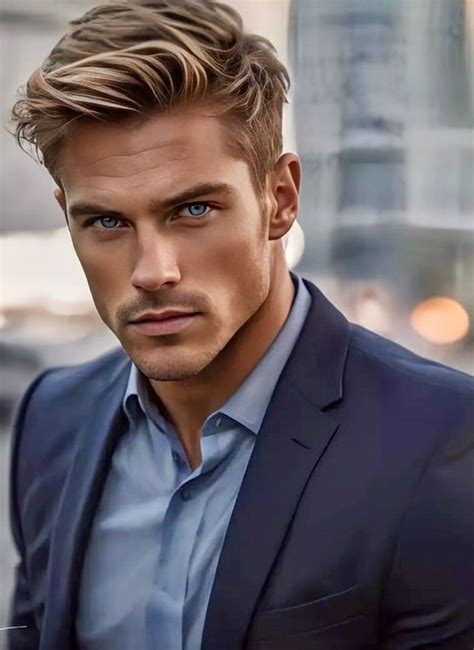 Pin By Paulo Vianna On Penteados In Blonde Guys Blonde Male Models Haircuts For Men