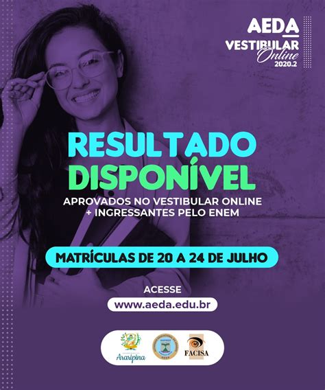 Confira A Lista Dos Aprovados No Vestibular Online Aeda