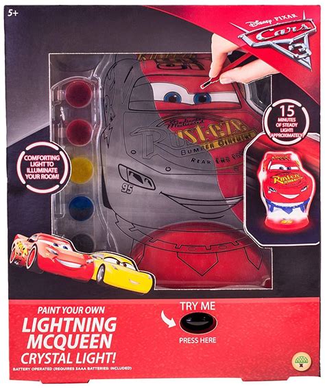 NEW Disney Cars Paint Your Own Lightning Grelly USA