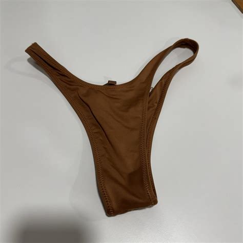 Skims Recycled Swim Micro Thong Bikini Bottom Women S Xsmall Xs Ebay