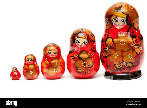Russian Nesting Dolls Stock Photo Alamy