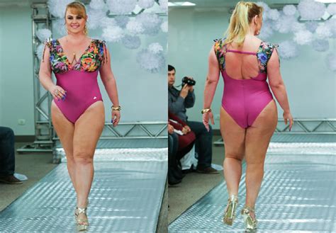 Ex Paquita Ana Paula Almeida Desfila Como Modelo Plus Size Ofuxico