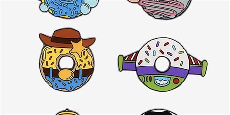 Disney Pixar Donuts Blind Box Pin Set At Hot Topic Disney Pins Blog