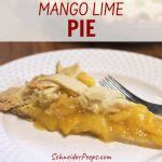 Fresh Mango Lime Pie Recipe SchneiderPeeps