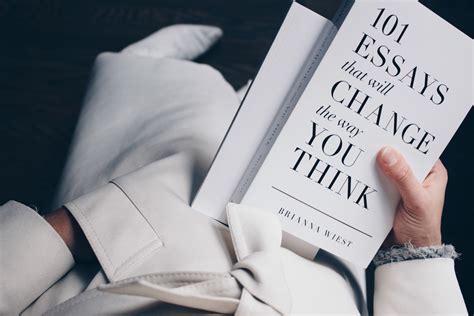 101 Essays That Will Change The Way You Think Fonts In Use