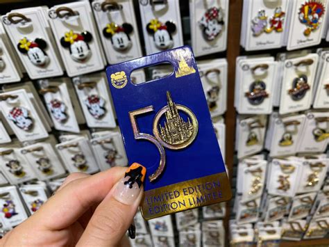 Photos Limited Edition Walt Disney World 50th Anniversary Pins