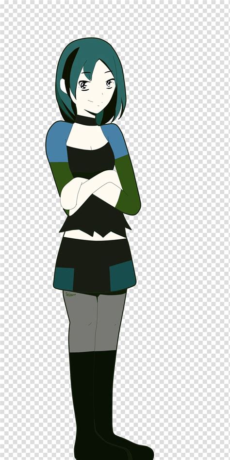 Gwen Total Drama Island Fan Art Drawing Gwen Transparent Background