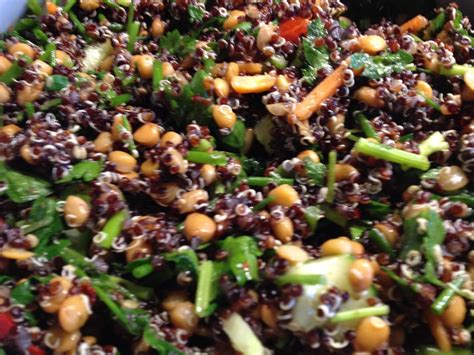 Quinoa Lentil Salad With Zaatar Simply Natural Gourmet Cookbook