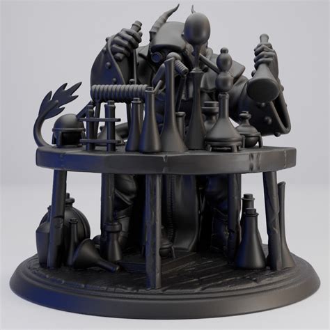 Hot Goblin ペスト医師錬金術師 ミニチュア ホットゴブリン 錬金術師 フィギュア