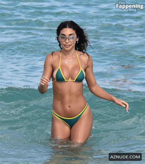 Chantel Jeffries Stuns In Sexy Bikini Thong At Miami Beach Event Aznude