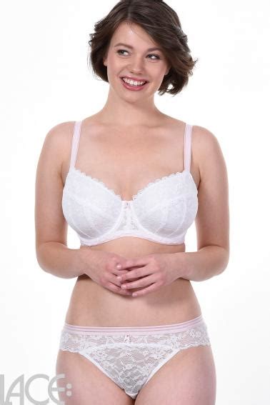 Freya Lingerie Offbeat Balconette BH F K Cup WHITE Lace De