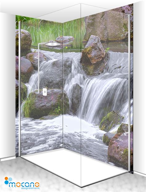 Wasserfall Arkaden Duschr Ckwand X X Eck Set Eck