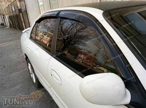 Ветровики Митсубиси Галант 7 (дефлекторы окон Mitsubishi Galant 7 ...