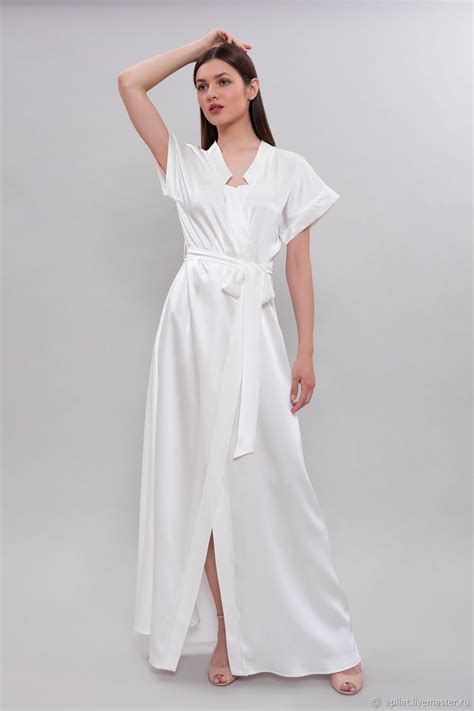 Шелковое Платье Халат – Telegraph