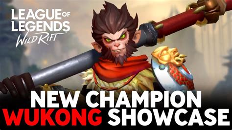 WUKONG CHAMPION SPOTLIGHT WILD RIFT SHORT ABILITY SHOWCASE League