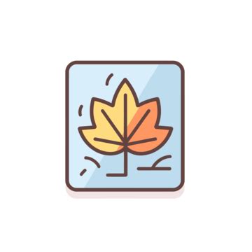 Autumn Leaf Line Icon Vector A Lineal Icon Depicting Fall Is In The