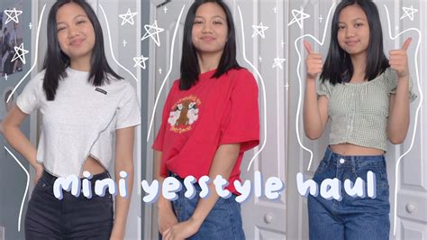 A Mini Yesstyle Try On Summer Haul Youtube