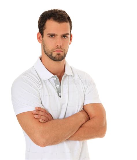 Serious Looking Young Man Royalty Free Stock Image - Image: 19923506