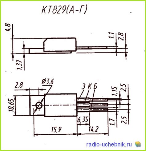 Транзистор кт829 - Электротехника и электроника