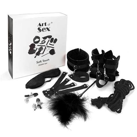 Набор БДСМ Art of Sex Soft Touch BDSM Set 9 предметов Черный ID